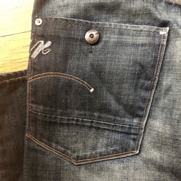 G Star Raw 33 01 Straight Leg Jeans 31x32 - Picture 7 of 8